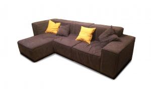 Диван Фантом Верона угловой (Темно-серый)