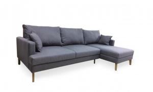 Диван угловой Нарвик (Серый)