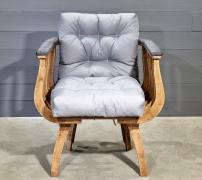 Подушка к креслу садовому "Альта", серая