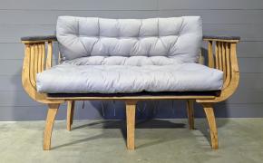 Подушка к дивану садовому "Альта", серая