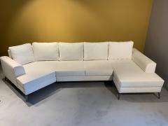 Диван угловой Лахти (белый)