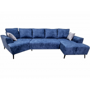 Диван угловой Лахти (синий)