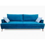 Диван прямой Нарвик (небесно-голубой)