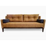 Диван-кровать Пинат (желто-бежевый)