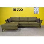 Диван-кровать угловой Рома (темно-зеленый)