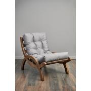 Кресло-шезлонг Аста  (Oxford св.серый)