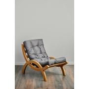 Кресло-шезлонг Аста  (Oxford т.серый.)