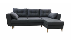 Диван угловой Мадрид (темно-серый)