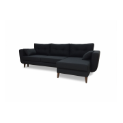 Диван угловой Мадрид (черный)