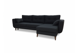 Диван угловой Мадрид (черный)