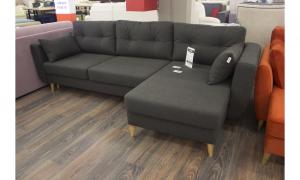 Диван угловой Мадрид (джаз графит)